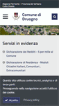 Mobile Screenshot of comune.druogno.vb.it